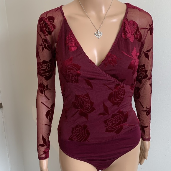 Leith floral bodysuit size :XS - Picture 5 of 8